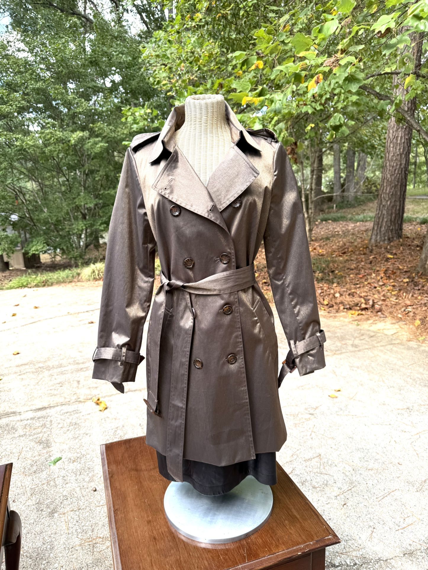 Joan Rivers Trench coat