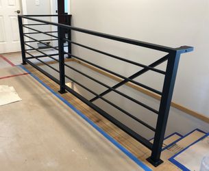 Custom Built Steel Railings