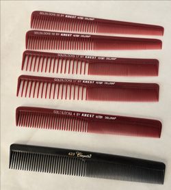 Goldilocks By Krest Brand Professional Comb Set Hairstylist Barber
