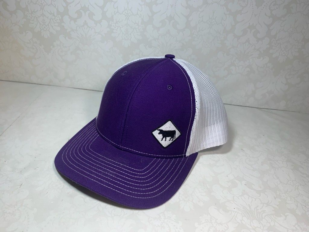 Richardson Purple Farm Hat 