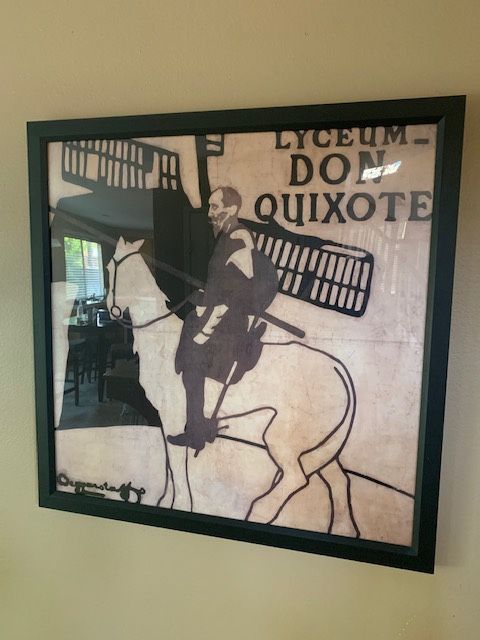 Don Quixote Art from Crate & Barrel