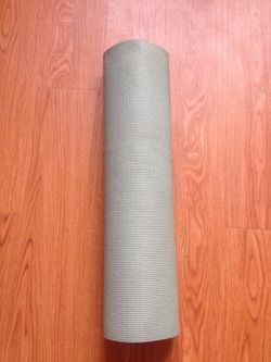 Green yoga mat