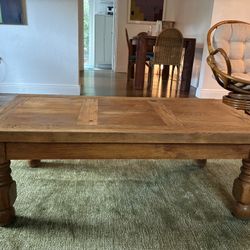 Solid Wood Coffee Table 