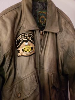 Leather jacket Harley Davidson club
