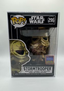 Funko Pop Metallic Stormtrooper #296 Wondrous Convention