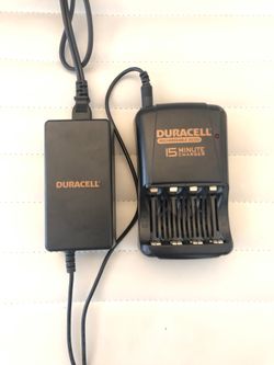 Duracell Quick Battery Charger. 15min.