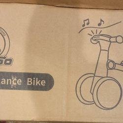Toddler Balance Bike - Plays Music 