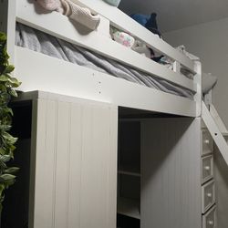 twin loft bed