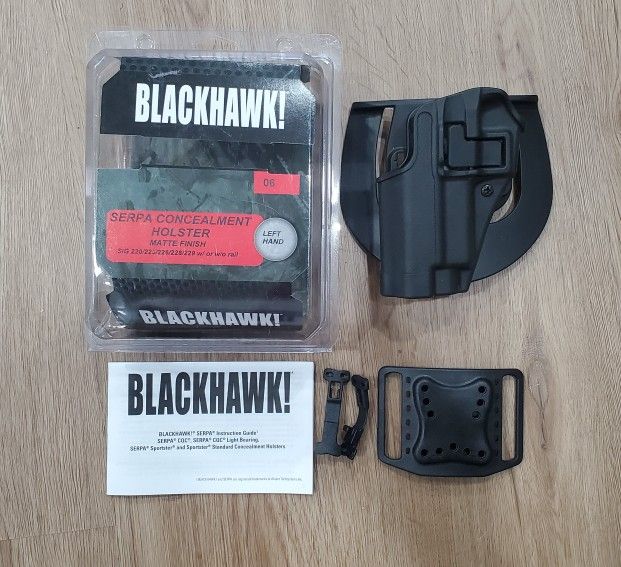 Blackhawk SERPA SIG 220 226 228 229 Holster LH Black