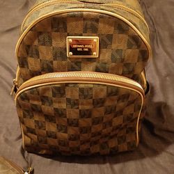 Mk Backpack With Wallet