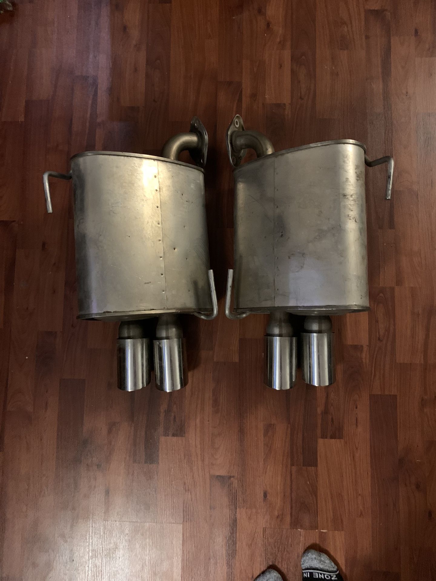 Stock Wrx 2015+ Mufflers