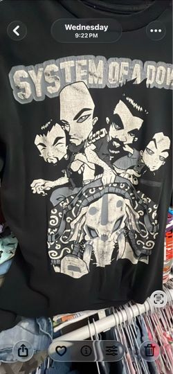 2000s System of a Down band tee