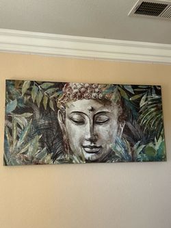 Buddha canvas painting