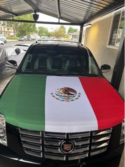 Mexico Car Flag Hood
