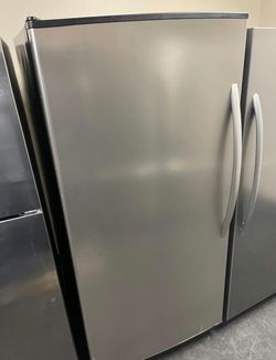 Stainless Steel Upright Freezer Frost Free