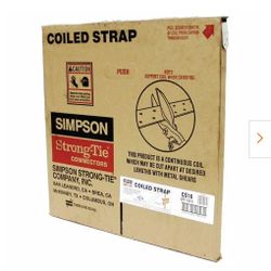 Simpson hardware CS16 coil strap NEW
