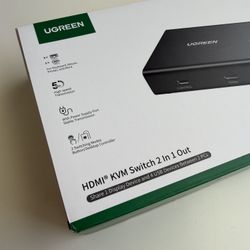 KVM Switch 2 In, 1 Out (Ugreen)