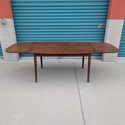 Vintage Mid Century Teak Dining Table By Kurt Ostervig For Brande Møbelindustri, c1960s