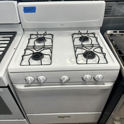 Whirlpool 4 Burner Gas Stove Range Oven 