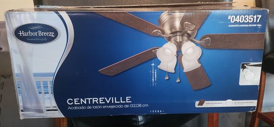 Centreville Harbor Breeze 52 inchCeiling Fan