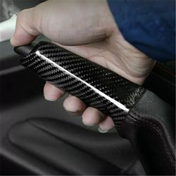BRAND NEW BMW E90 E92 F30 F32 F80 F82 REAL CARBON FIBER PARKING BRAKE CAR HANDBRAKE COVER