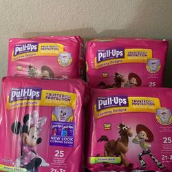 100 HUGGIES PULL-UPS