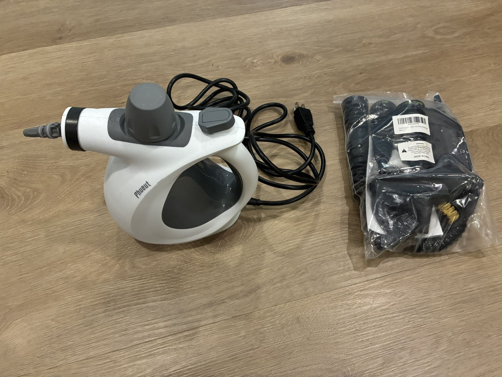 Afbest Handheld Pressurized Steam Cleaner — Multipurpose Cleaning System