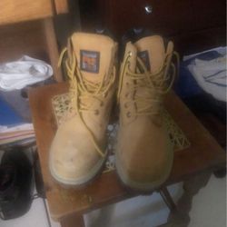 Timberland Steel Toe Boots 