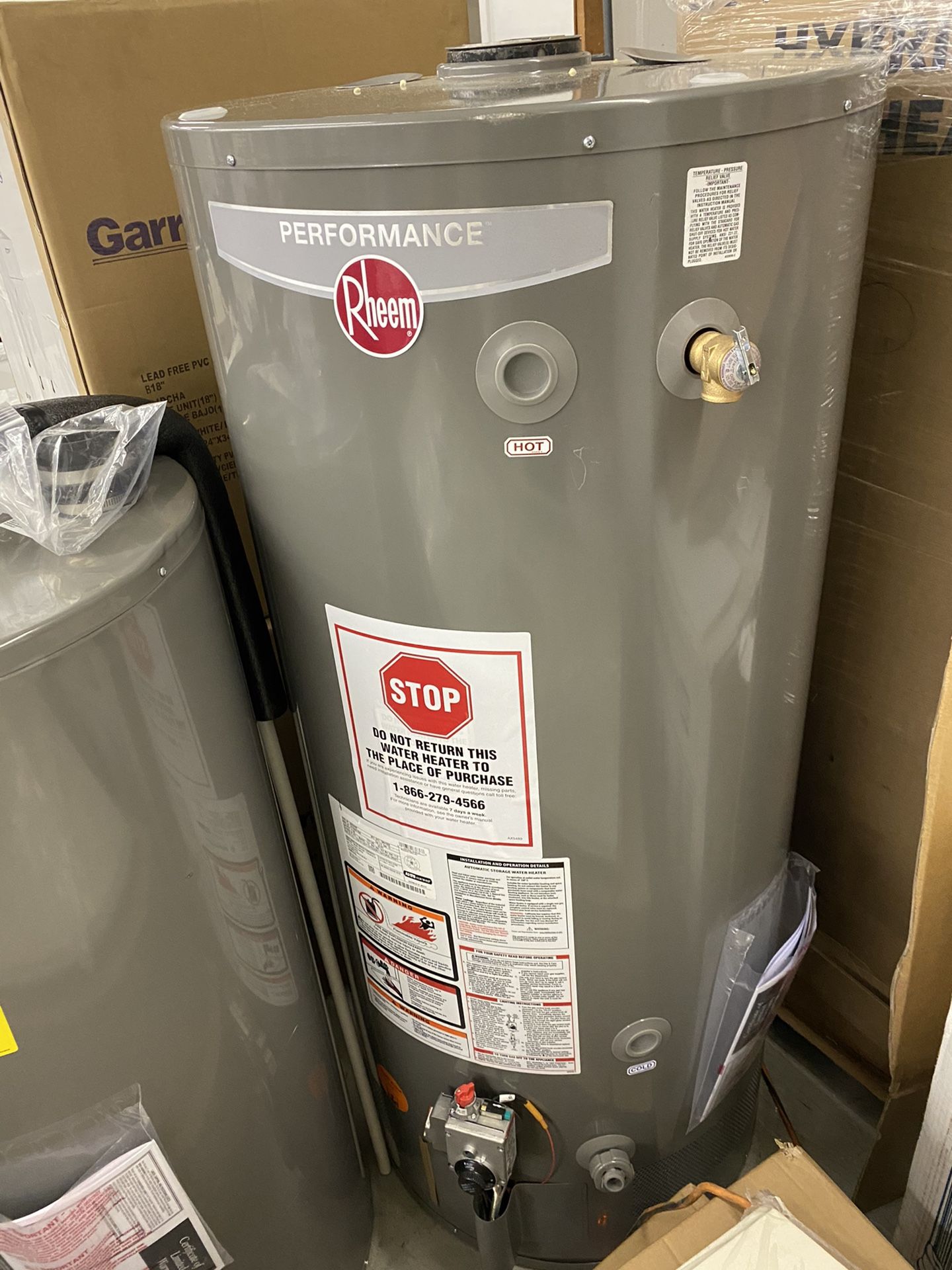 Rheem 75gal gas water heater