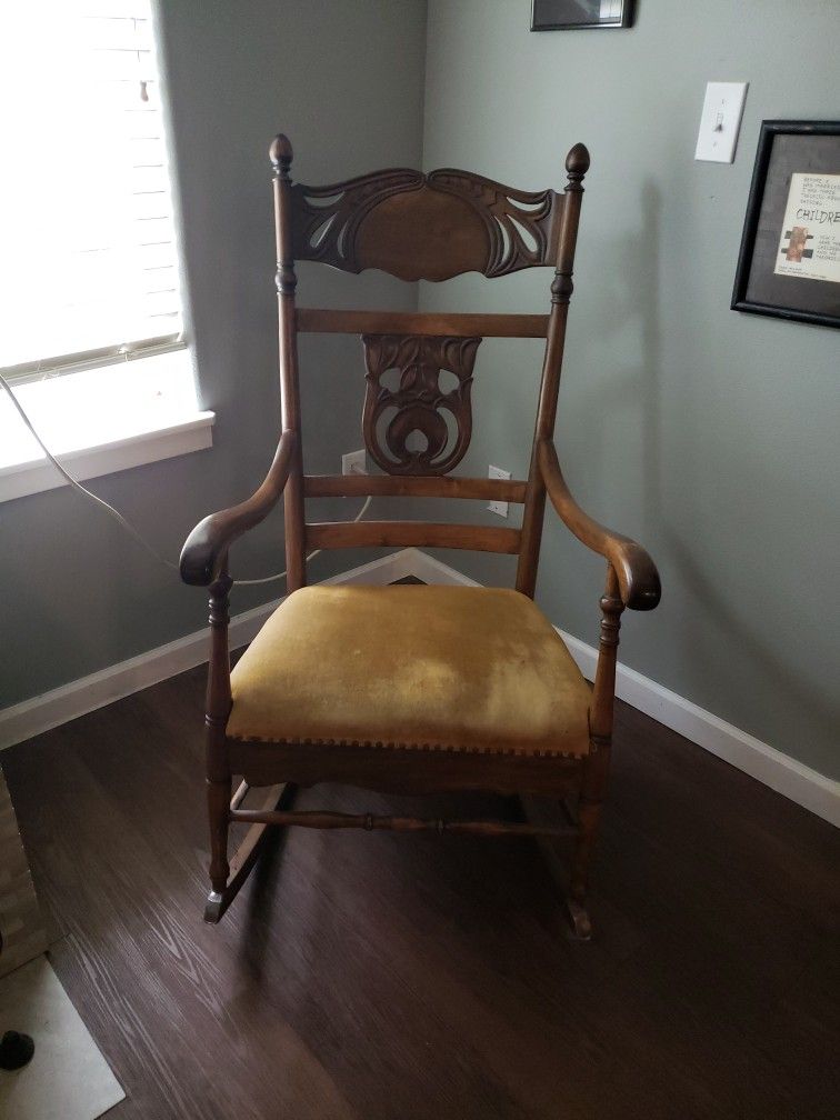 Beautiful Antique Rocking Chair