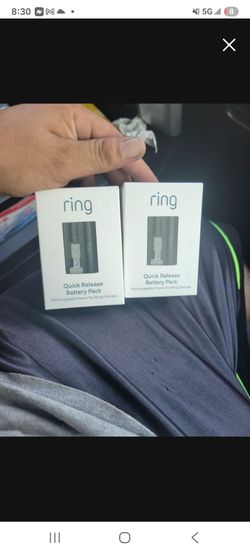 battery packs for ring camera