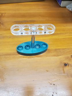 Blue Toothbrush holder