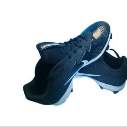 Nike Kids BSBL Sport Cleats Size 6.5 – Black Unisex Baseball Softball Athletic Spikes