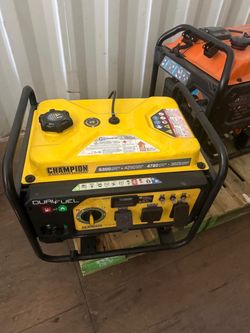 Generador champion  5300 watts new missing wheels $470 firm Paramout to pickup
