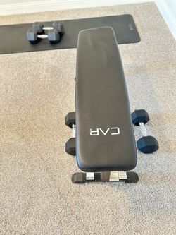 adjustable ab bench  and flat bench