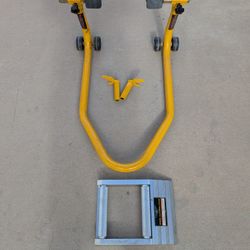 Motorcycle Stand & Tire Roller