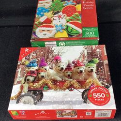 Christmas 500 Pc Puzzles 