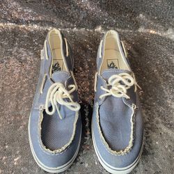Women’s Vans Denim Color Shoes Size 8