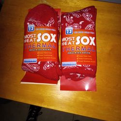 2 Most Heat Thermal Insulated Socks 