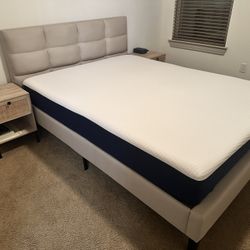 Queen Mattress + Bedframe