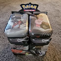 Pokemon Black Bolt Unova Tins