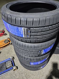 (FOUR) 235 40 18 FORTUNE TIRES $400 INSTALLED 