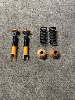G35 Coupe Rear coilovers  
