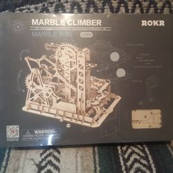 New Rokr marble climber wood mechanical puzzle set, New Condition. $15.00.