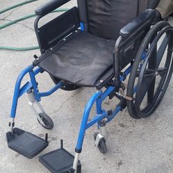 Black And Blue Adult Wheelchair ♿️ 