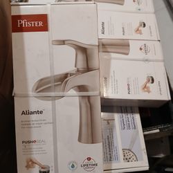 PFISTER, Brush Nickel Bathroom Faucet