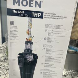  Chef Series 1-HP Continuous Feed Garbage Disposal with Integrated Lighting and Sound Reduction