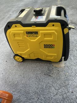 Champion 5500W Dual Fuel Inverter Generator – NEW