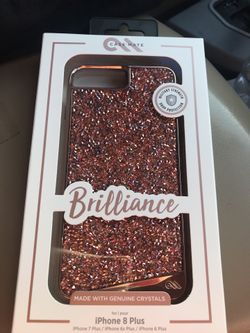 Case-Mate Brilliance Tough iPhone case 8+/7+/6s+/6+ Rosegold
