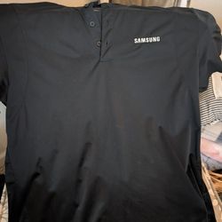 Samsung Black Polo 2xl Shirt
